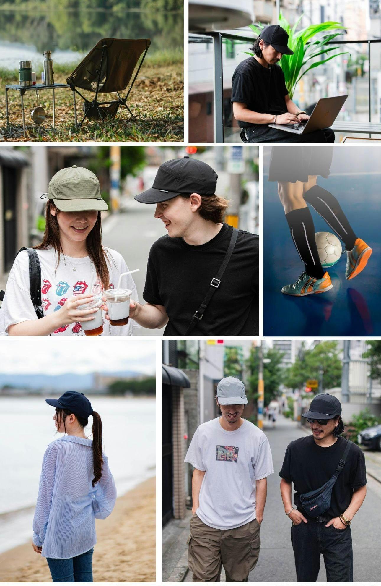 風速15m/sでも飛びません！ 誰でも似合いやすいキャップ「J-FIT