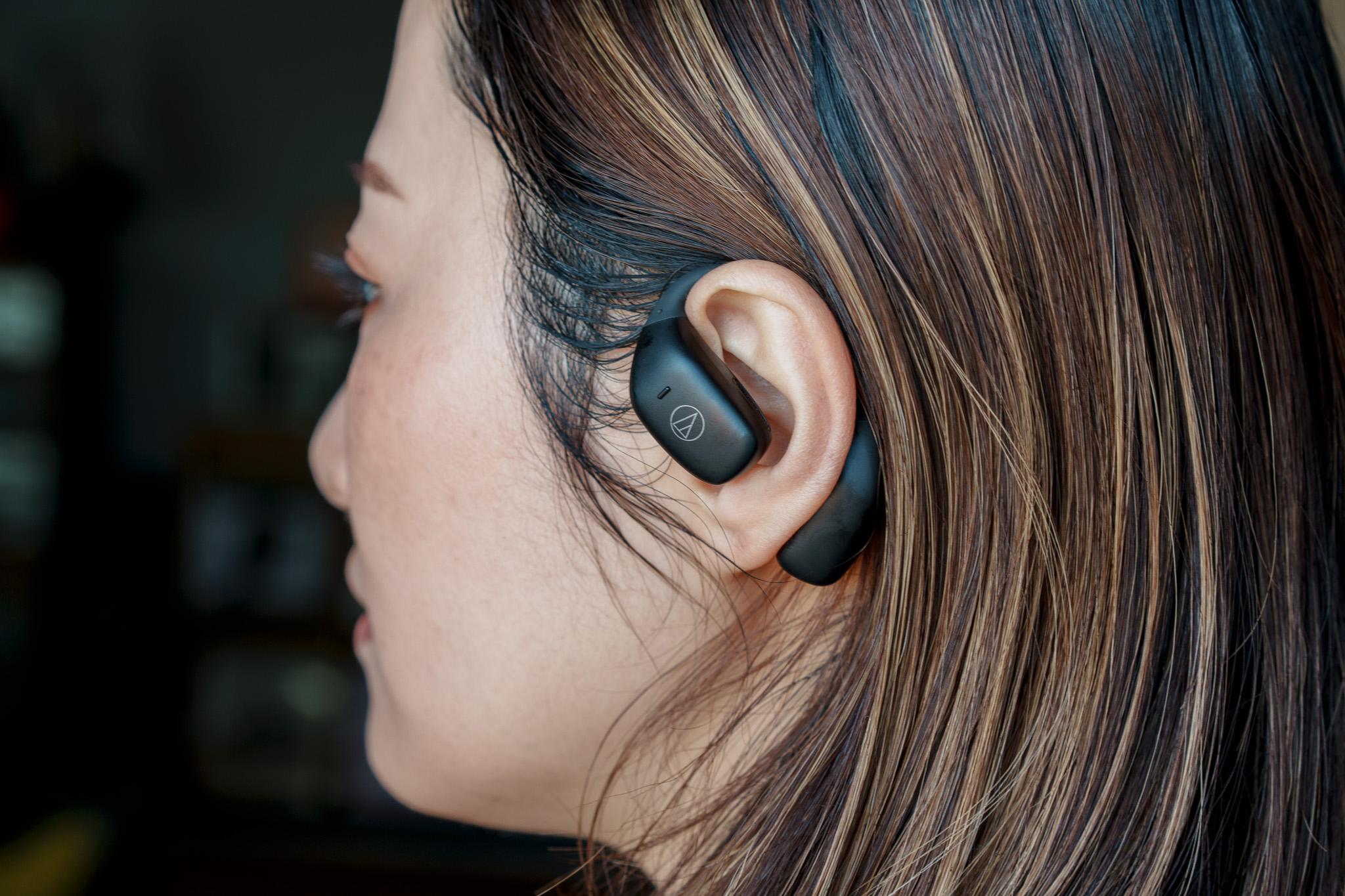オーディオテクニカの「ながら聴き最適化」オープンイヤー、丸1 オーディオテクニカの「ながら聴き最適化」オープンイヤー、丸1
