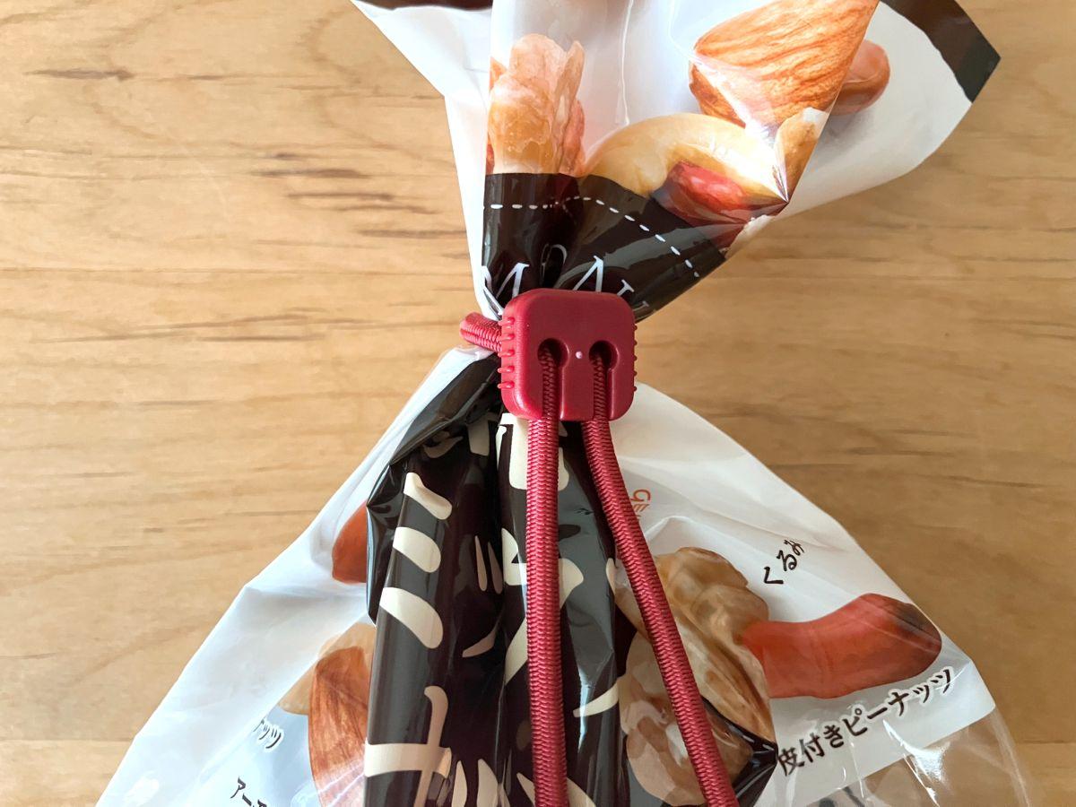 無印良品の新作で、輪ゴムやめました。「少し変わった結束バンド」で