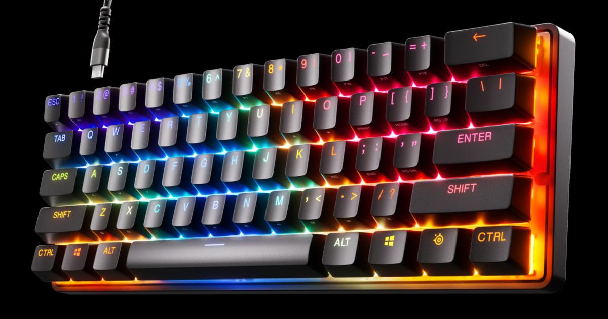 ほぼ半額で歓喜。SteelSeriesの世界最速ゲーミングキーボード「Apex