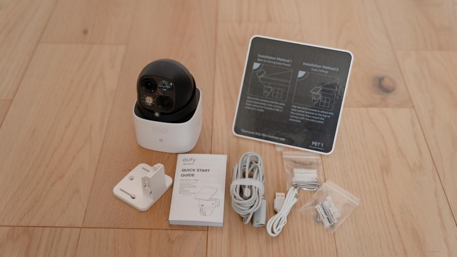 Ankerの「電気工事不要の防犯カメラ」を取り付けてみた。360