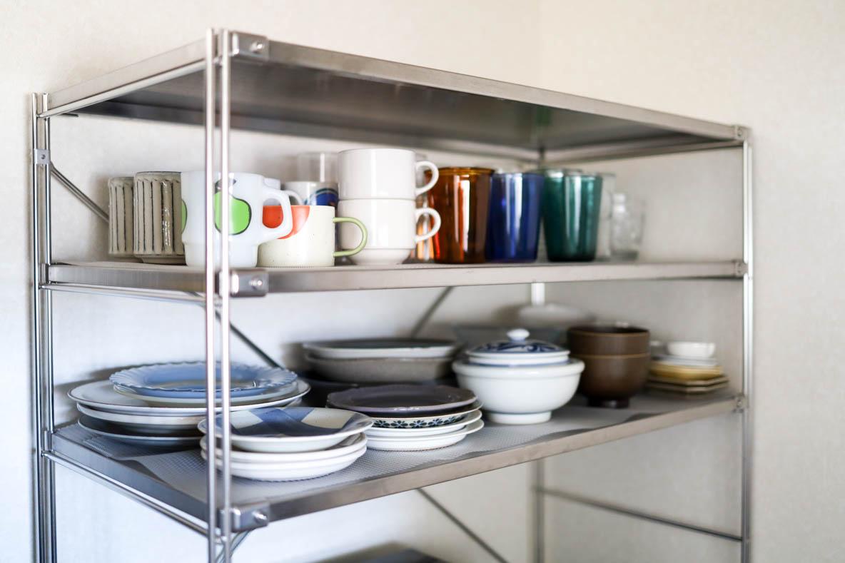 無印良品の名作「ステンレスユニットシェルフ」の活用法3選。キッチン