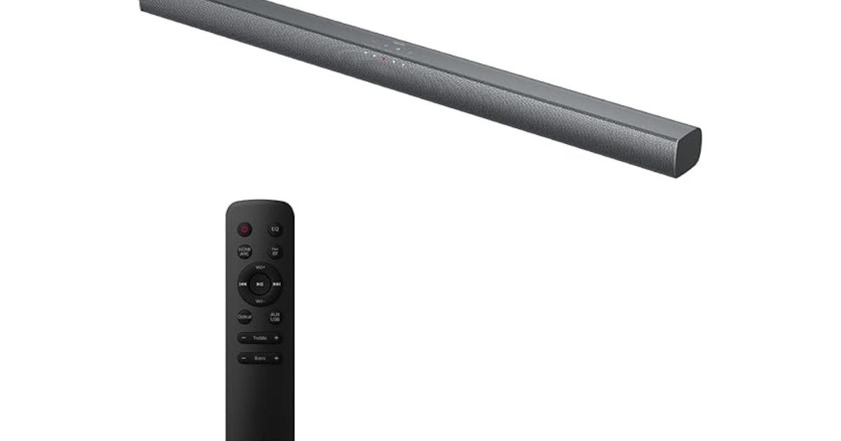 見て、聴いて、楽しむ！PhilipsのEssential サウンドバーが46%オフ