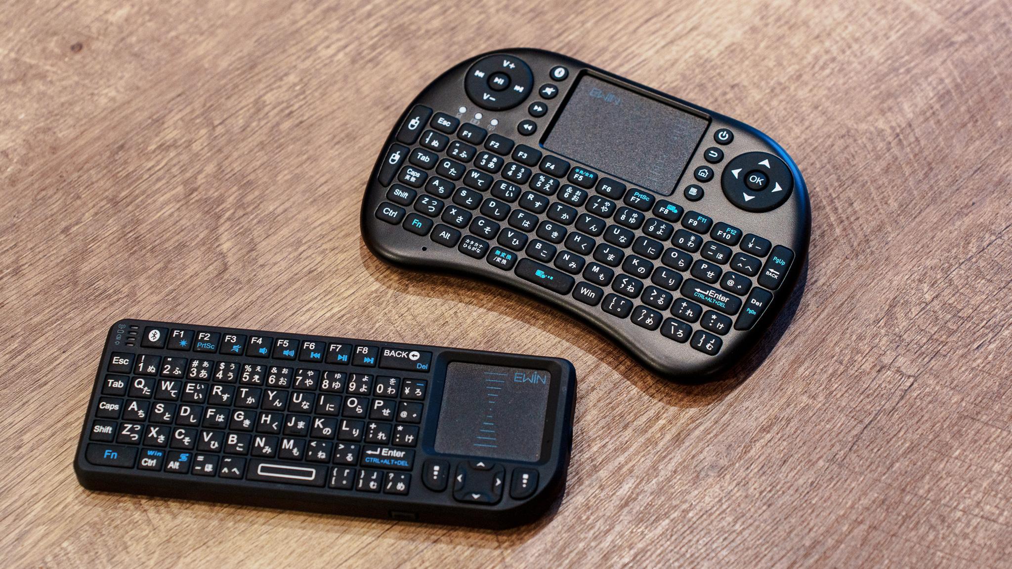 ごろ寝操作がますます快適に。リモコンサイズのキーボード最新版を試し