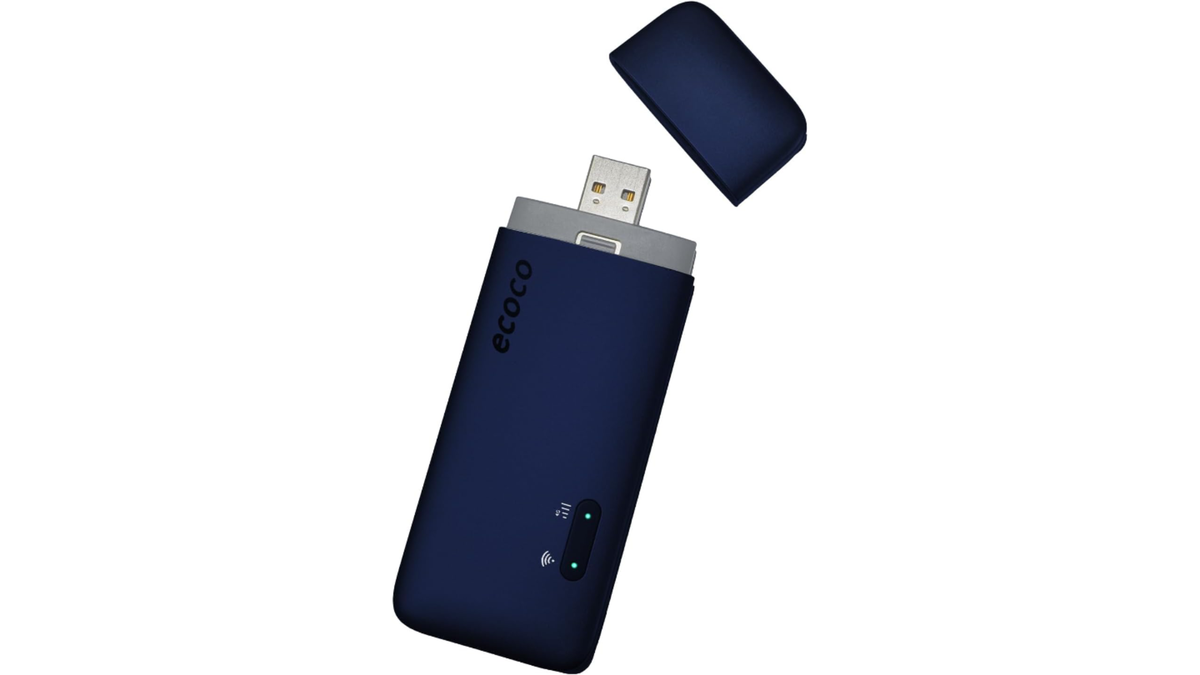 【未開封品】残量0　ecoco モバイルルーター 未開封品】残量0 ecoco モバイルルーター ecocoスティックwi-fi 有効