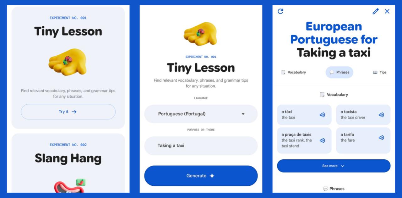 GoogleがAI語学学習ツール「Little Language Lessons」発表。“3つの実験”を試してみた