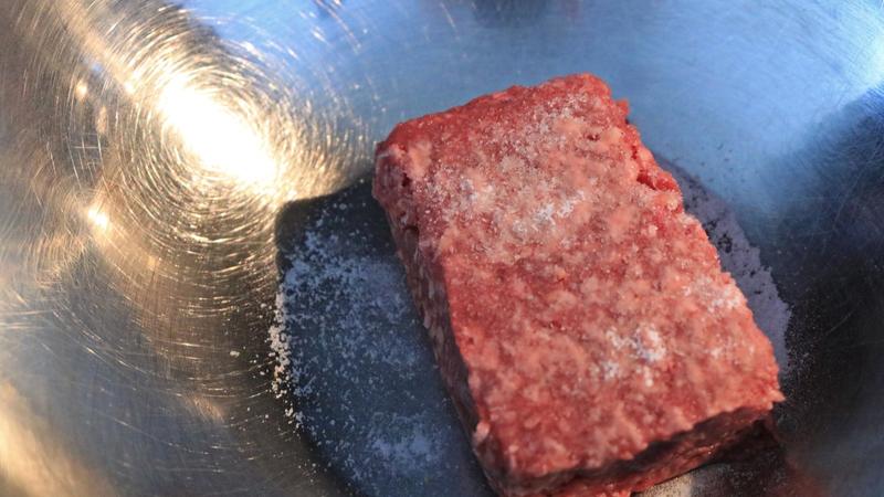 挽き肉と重曹