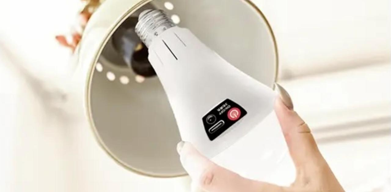 家中の照明をコレに変えたい。電気がなくても点灯する電球が便利すぎる