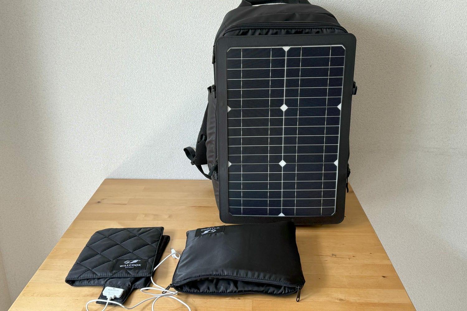 バックパックの新しいカタチ。保温・保冷も発電すらできる多機能