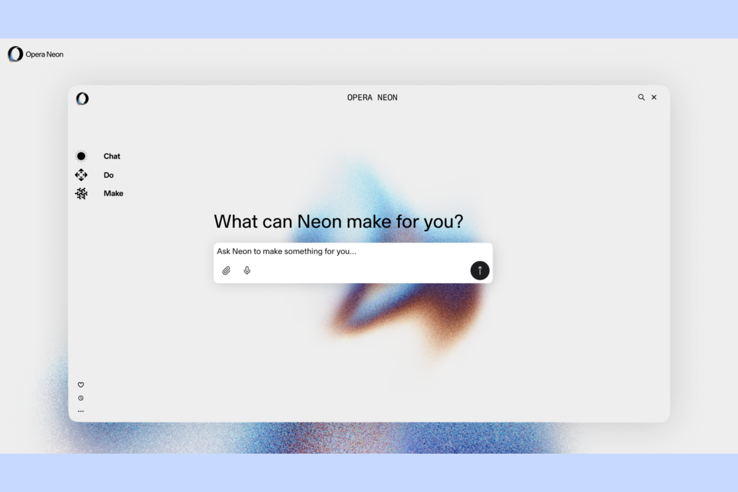 次世代AIブラウザ・Opera Neonが登場。AIと会話するだけで、欲しい情報