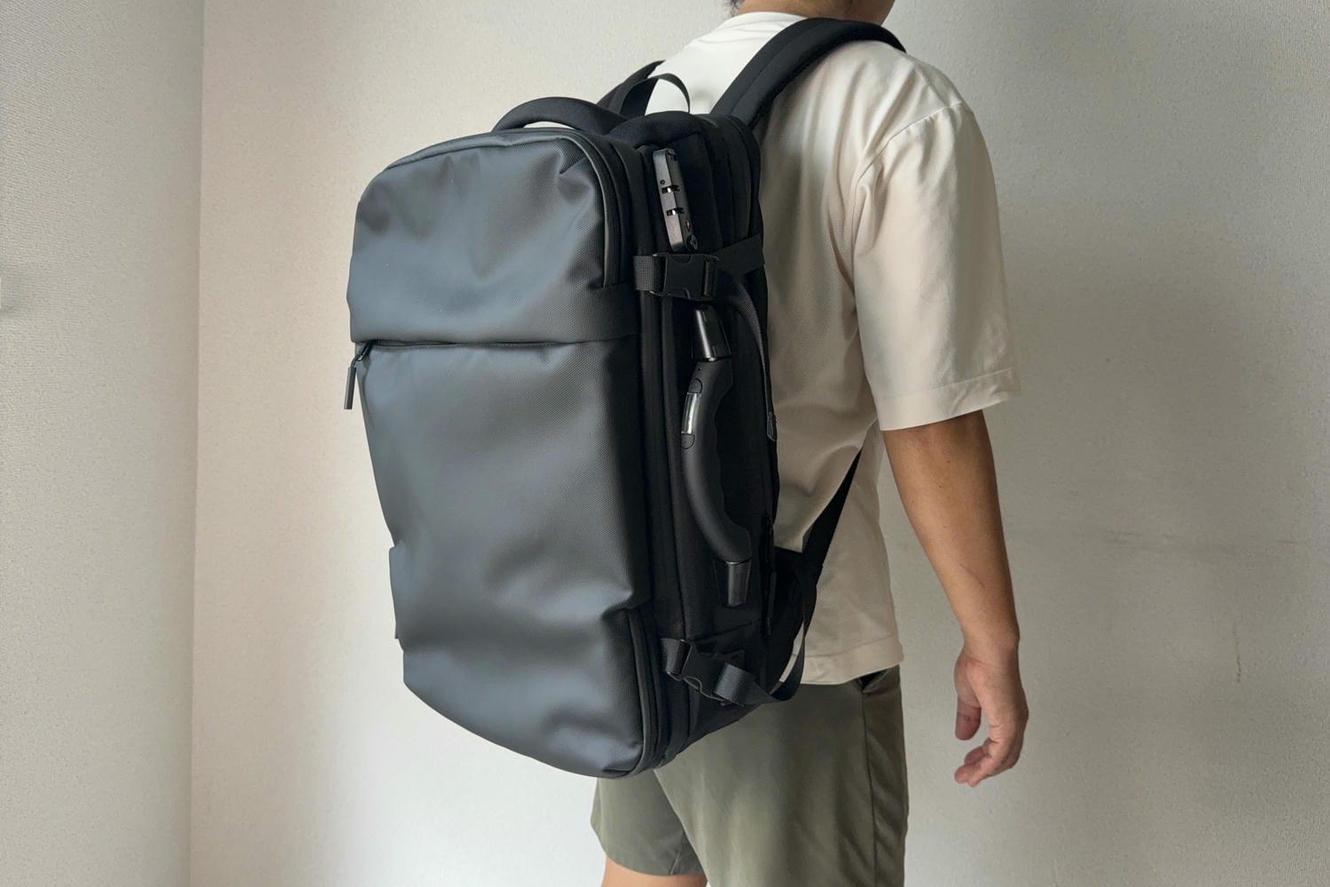 25L→50L拡張！ ビジネスも旅行も快適にする多機能バックパック