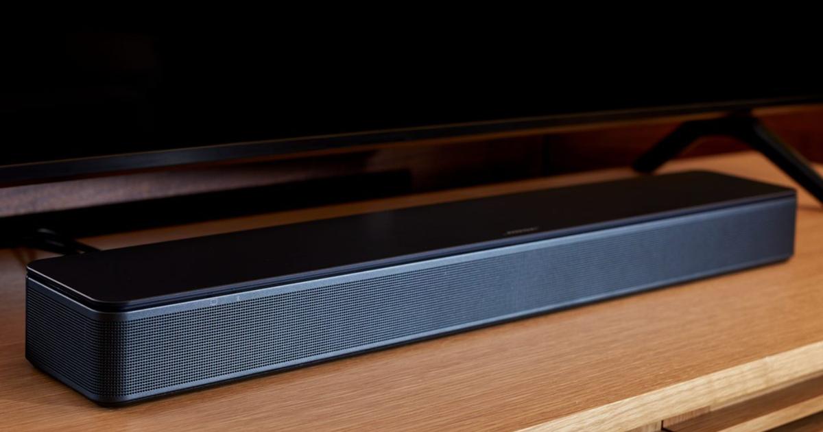 BOSEサウンドバーをちょこんと置くといい。自宅テレビの音質アップ