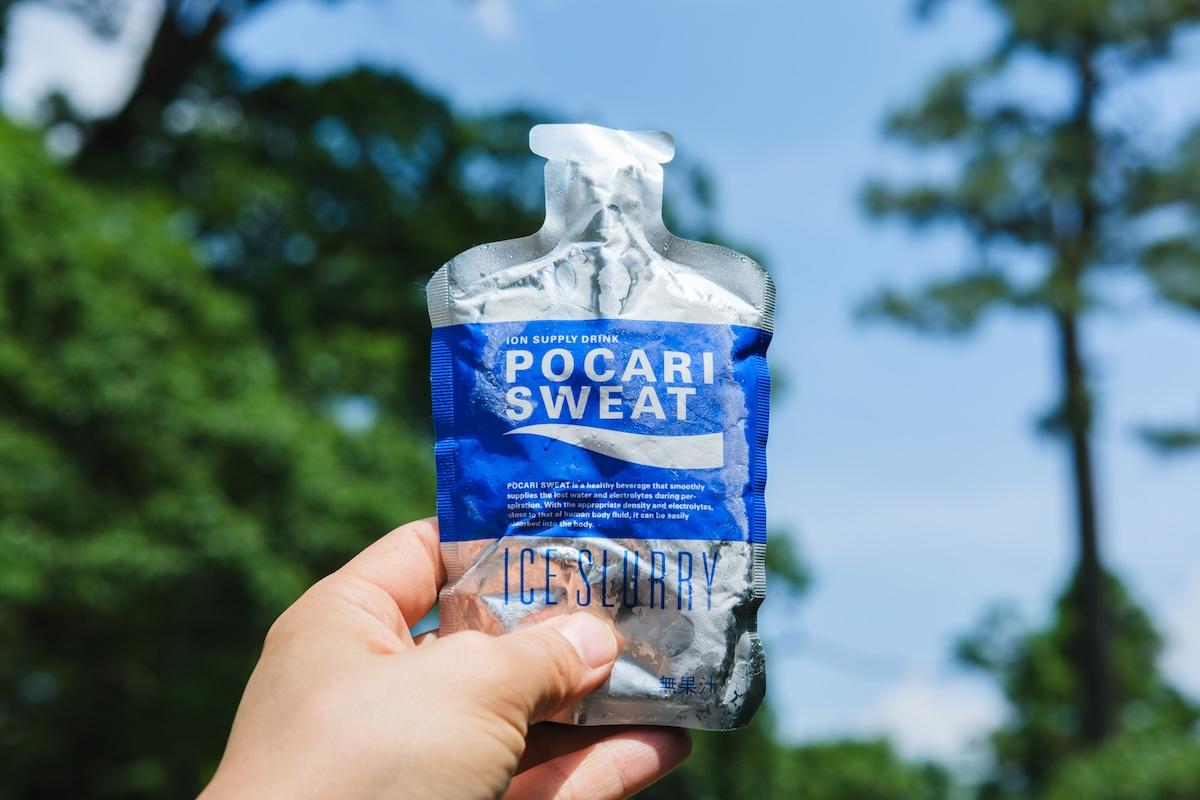 ポカリの「飲める氷」がすごい。新習慣で真夏の外出が楽になった