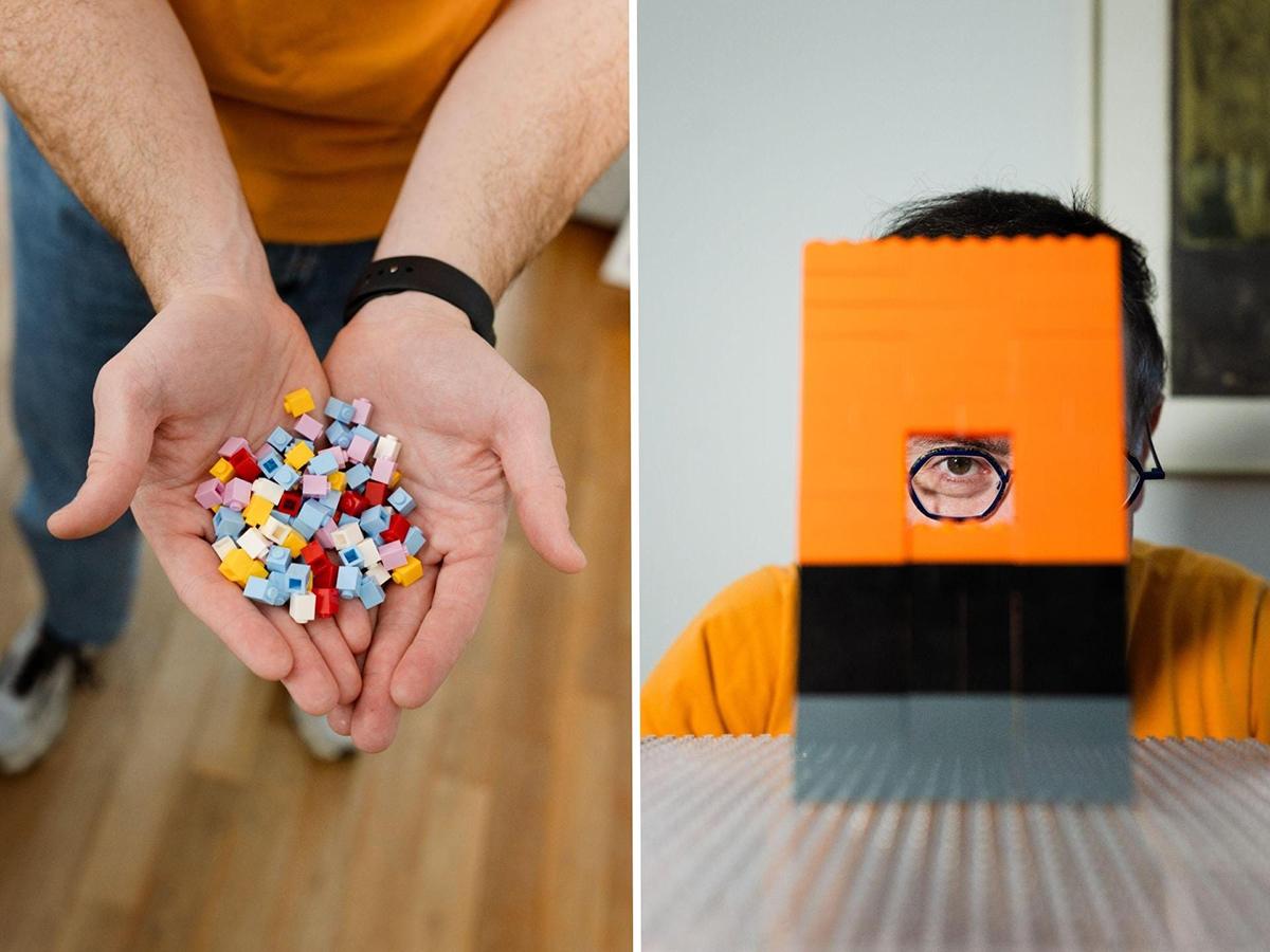 約4000万円もするレゴアートを、約4万円で模倣してみた。だが、これは