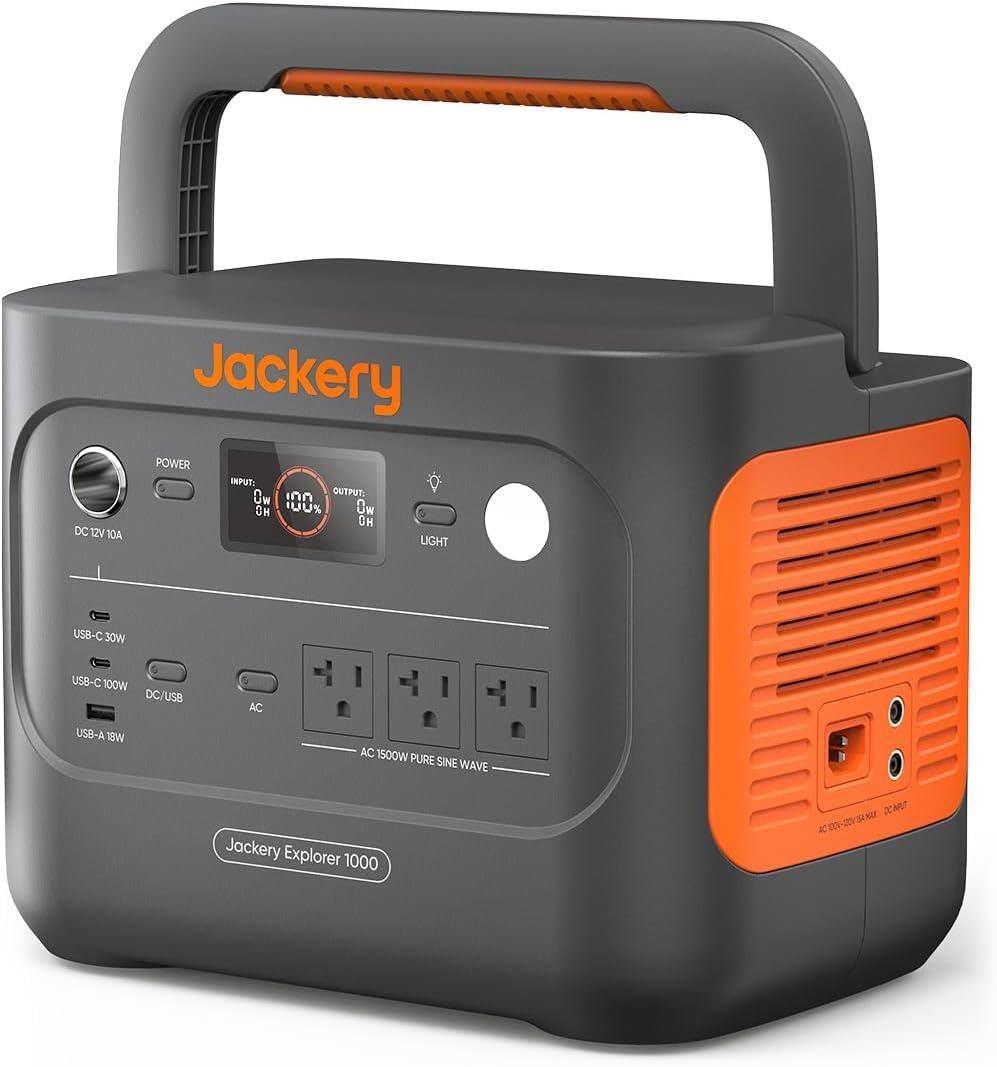 【ラスト1個】Jackery ポータブル電源1500W大容量防災グッズ 一家に一台」が当たり前に。普段使いにも防災にも最強なJackery