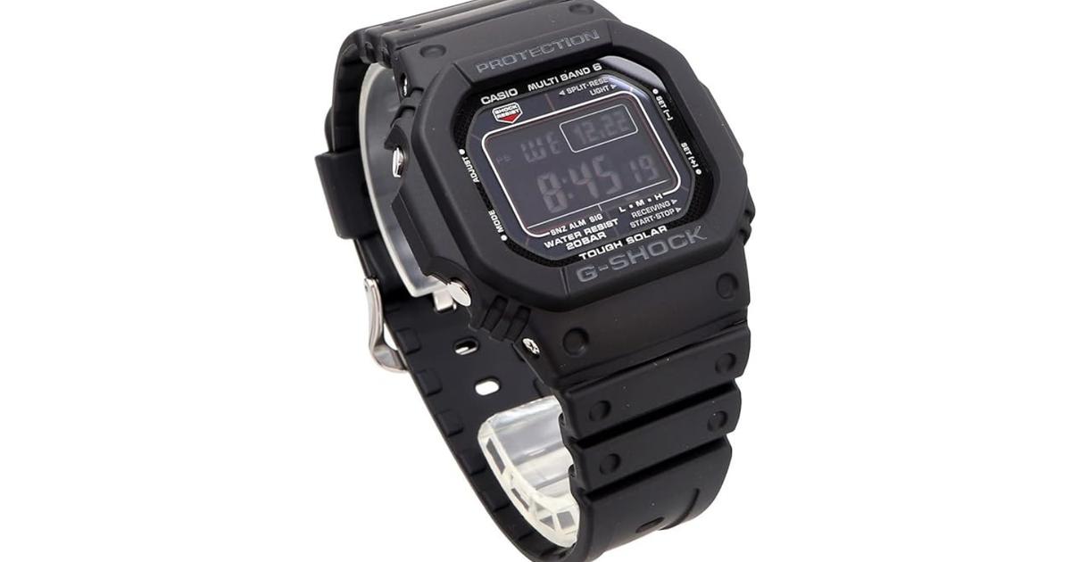 このG-SHOCK、クラシカルデザインながら最先端機能でタフ。毎日