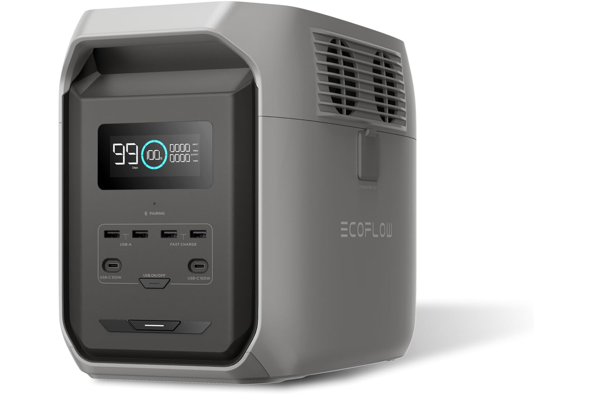 ECOFLOW ポータブル電源 グレー/ブラック Amazon.co.jp: EcoFlow ポータブル電源 RIVER 2 と RIVER 2 Max