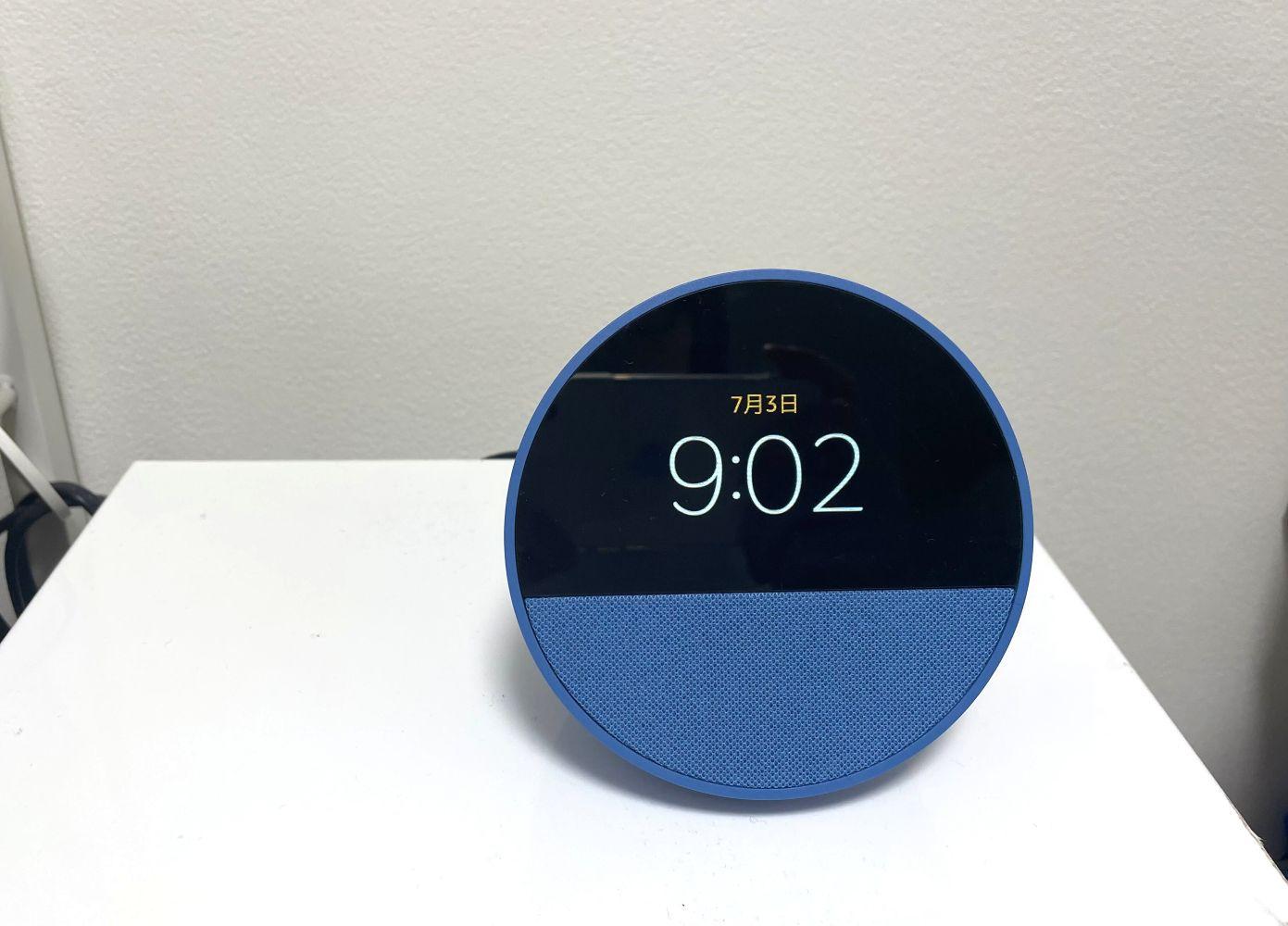 Amazon Echo Spot スマートスピーカー Amazon | Echo Spot（2024年発売）- スマートアラームクロック