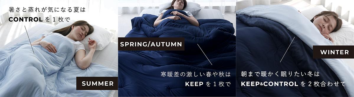 1年中これ1セットで完結！コンパクトにクローゼットに掛けることも