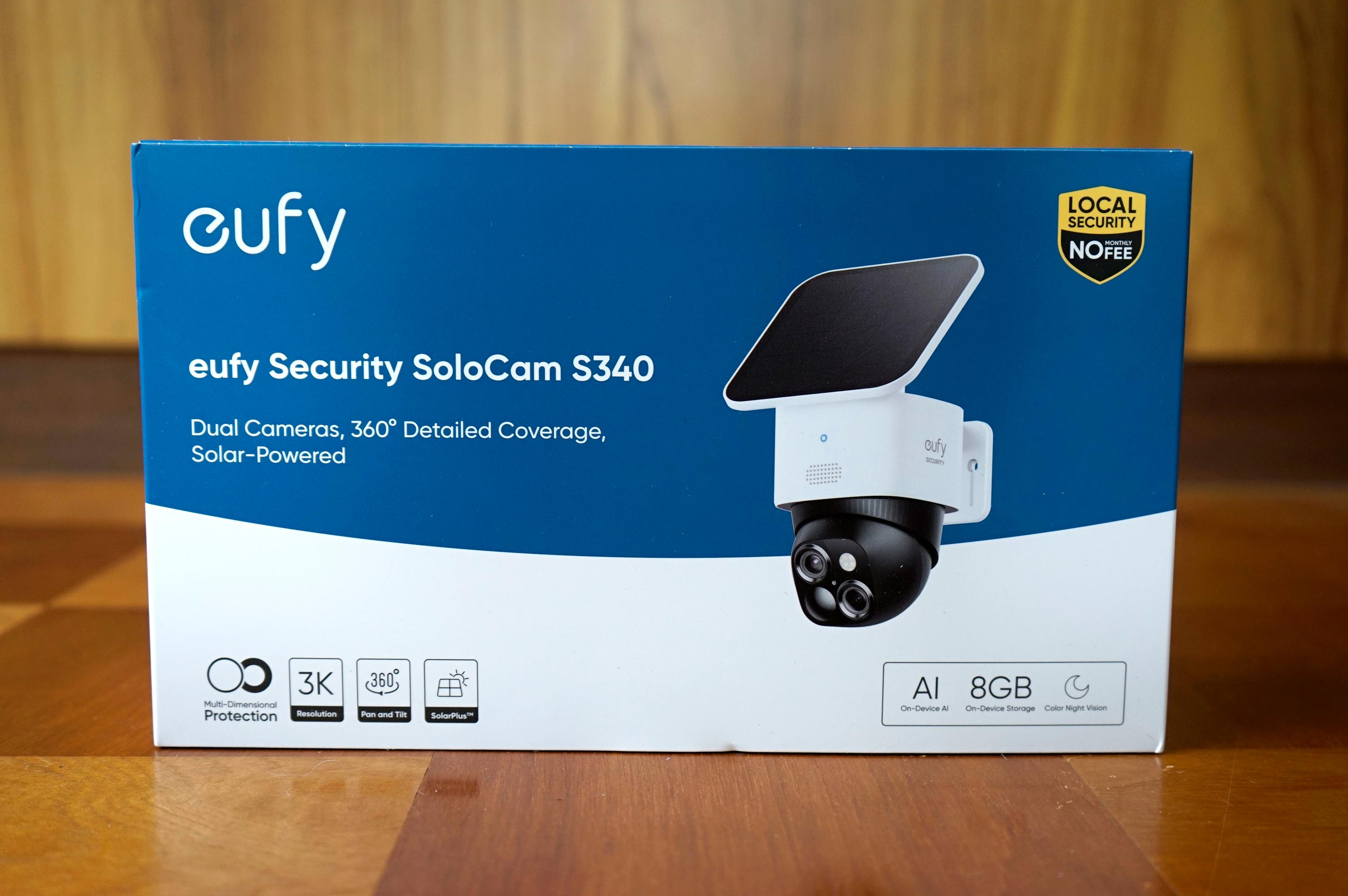 新品 Anker eufty solocam s340 ソーラー充電防犯カメラ Amazon.co.jp: Anker Eufy SoloCam S340（屋外防犯カメラ