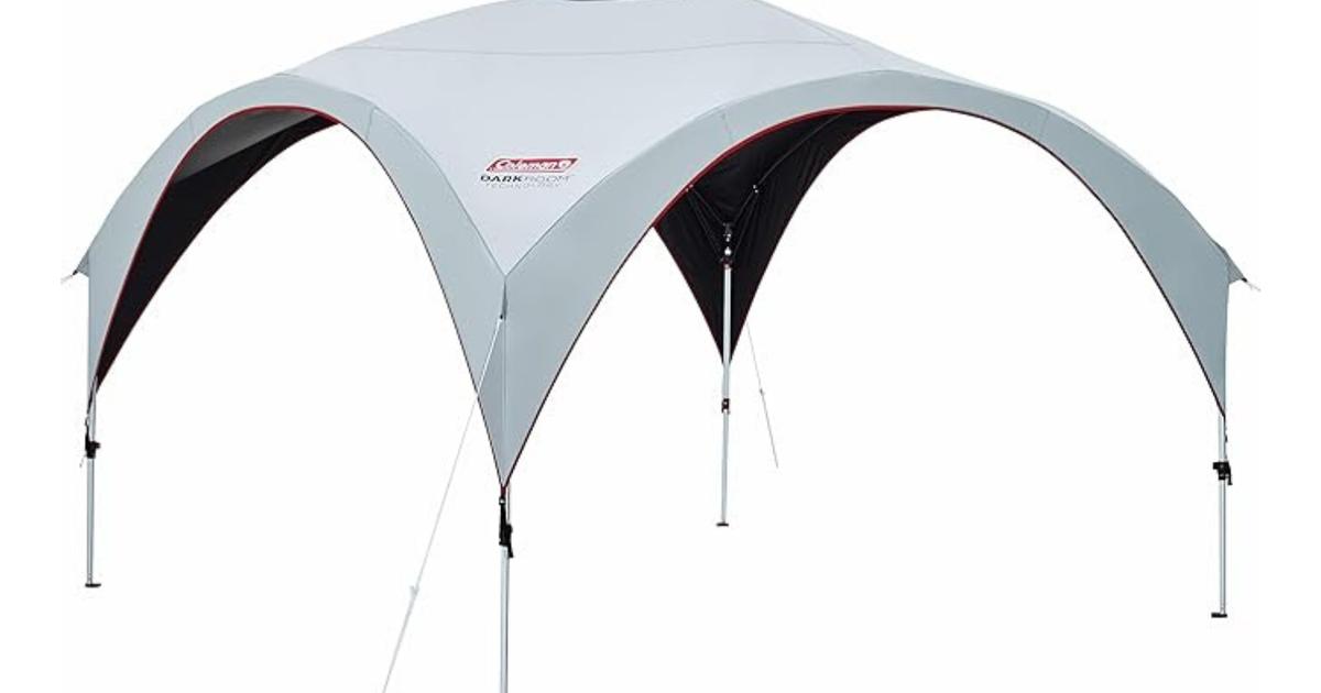 【専用】限定colemanパーティーシェードポリコットン（コヨーテブラウン） コールマン(Coleman) タープ サイドシート2点セット パーティー