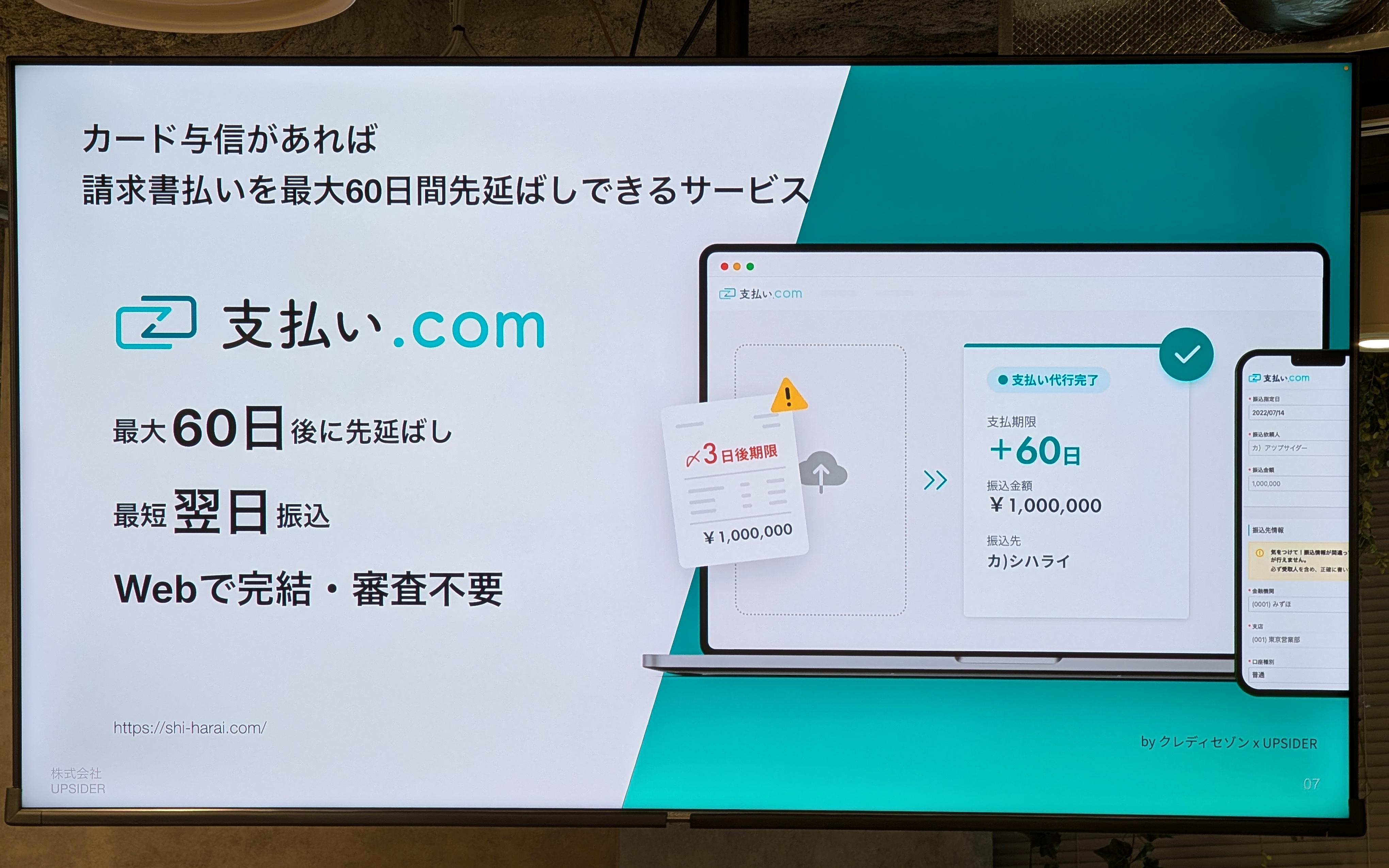 UPSIDERが143億円のベンチャーデット2号ファンドを設立。法人