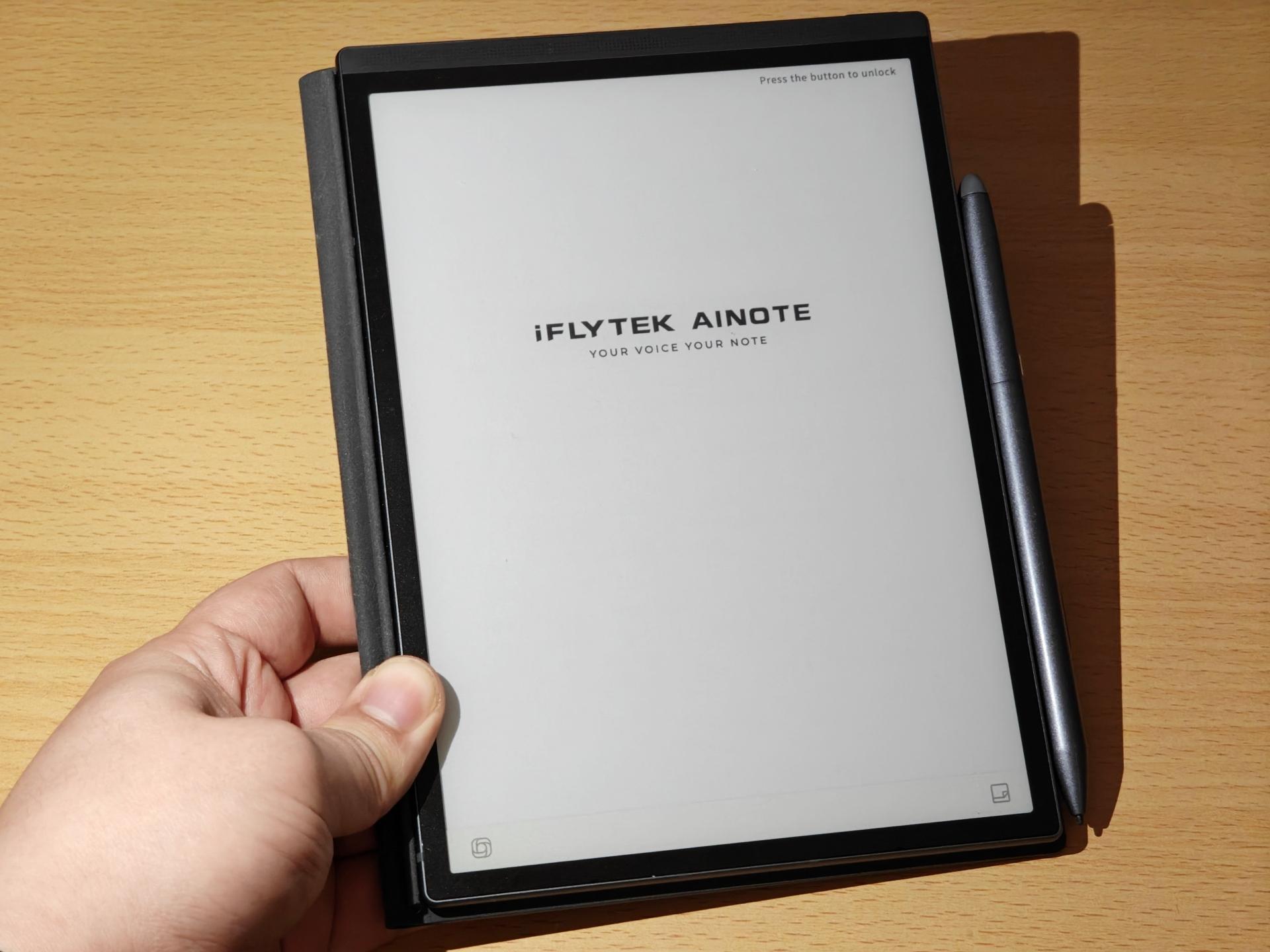【新品未開封】iFLYTEK AINOTE Air2 マクアケ　議事録 文字起し Digital Notebook | E-Ink Tablet | E-Ink Notebook - iFLYTEK