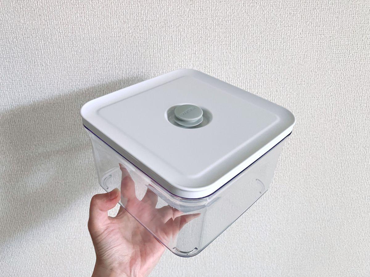 葉の痛みに明確な差が。「真空保存できる容器」で冷蔵庫の食材をムダに