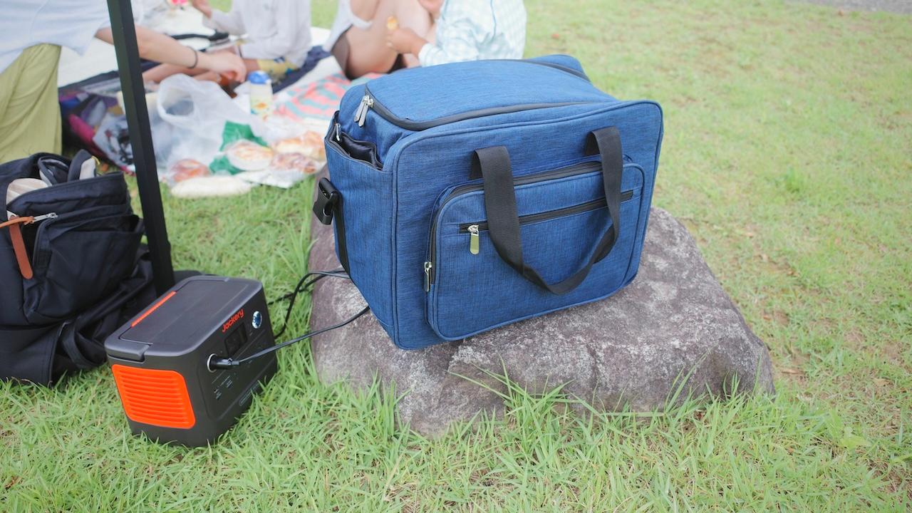 保冷剤いらず！「冷蔵保温バッグ」で夏の家族レジャーが快適になったよ
