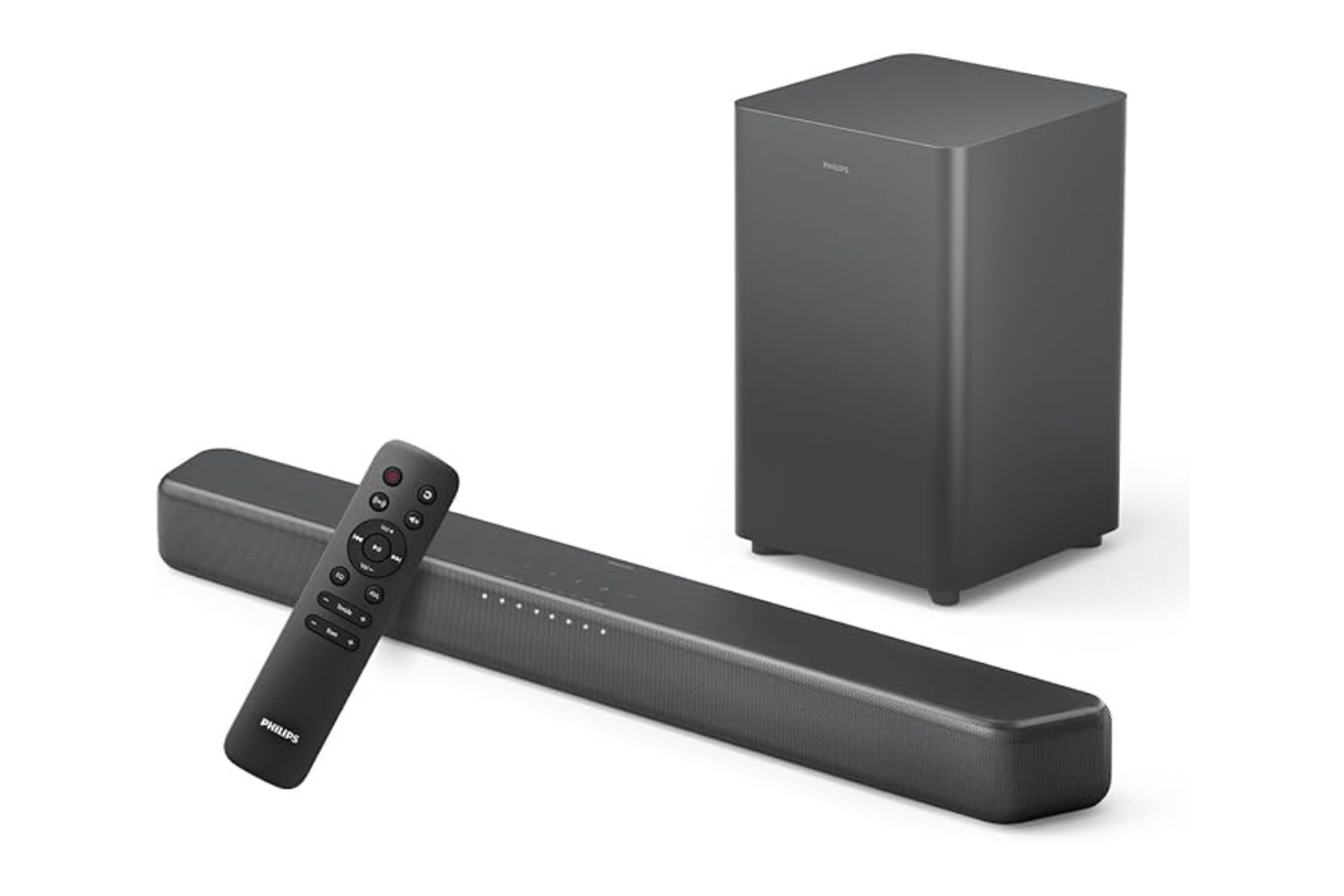 PHILLIPS サウンドバー 臨場感あふれるサウンド体験！PHILIPSのサウンドバー 2.1が51