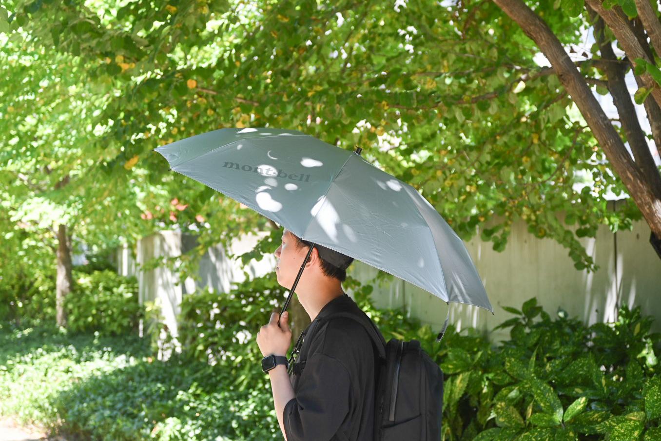 涼しさ圧倒的！モンベルの日傘が「耐えられない酷暑」の救世主に【今日
