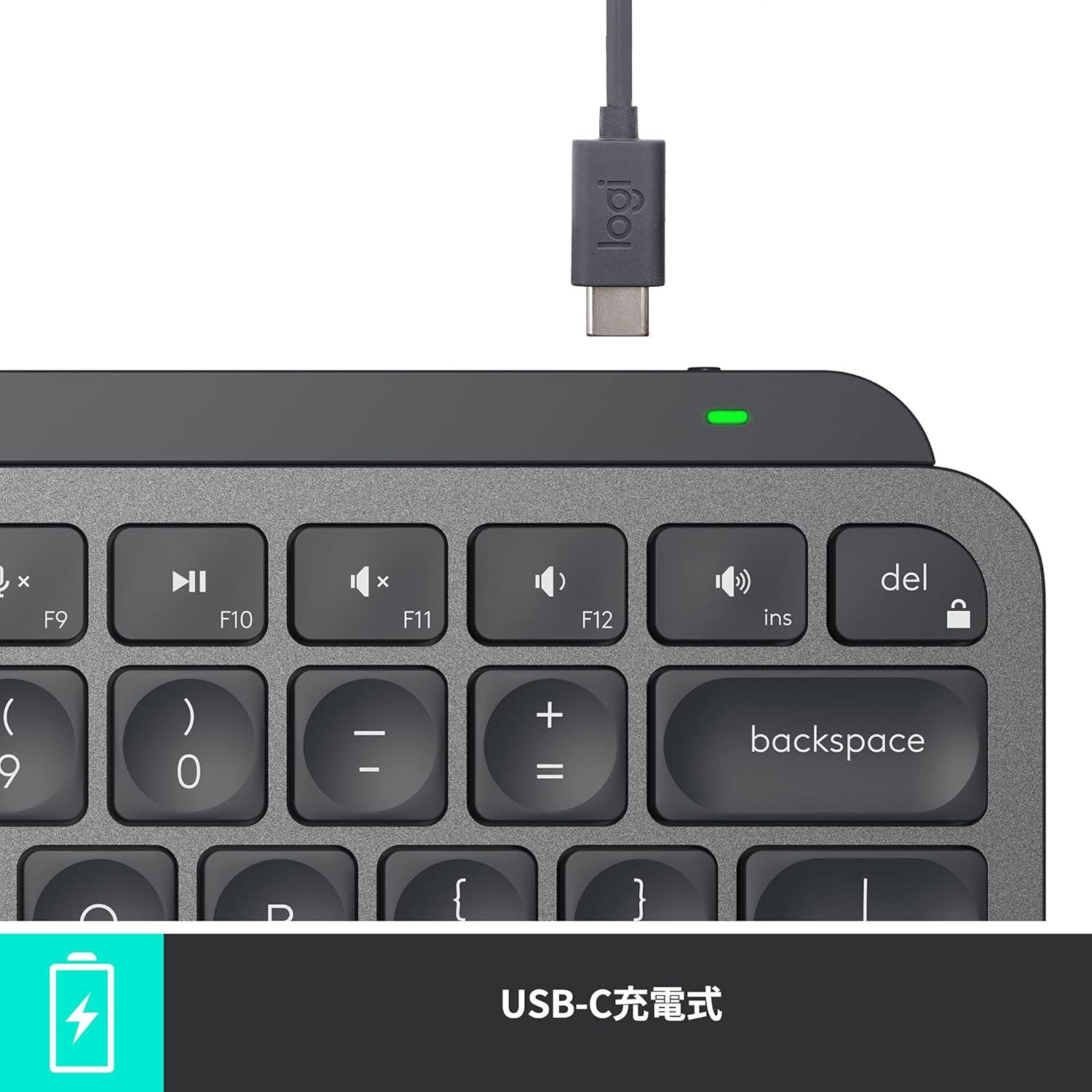 説明不要のミニマルキーボード「MX Keys Mini」。19%OFFの今確保すべし