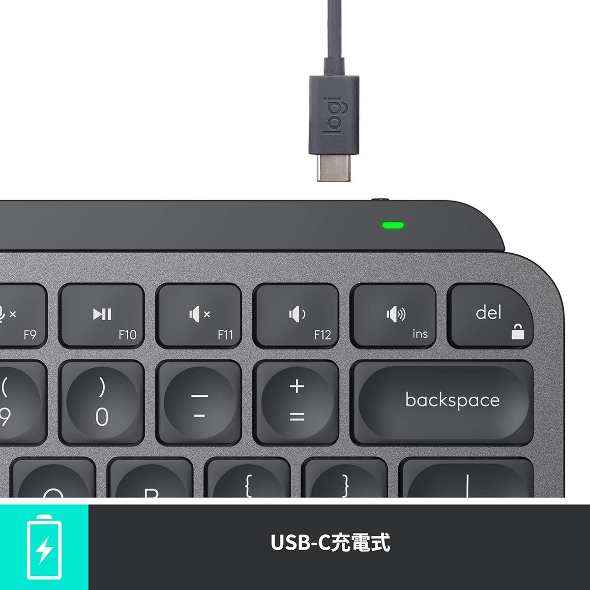 説明不要のミニマルキーボード「MX Keys Mini」。19%OFFの今確保すべし 