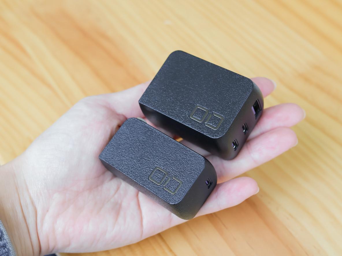 持ち充 AUKEY Metallic モバイルバッテリー 5000mAh USB-C 直挿し グレー 20W