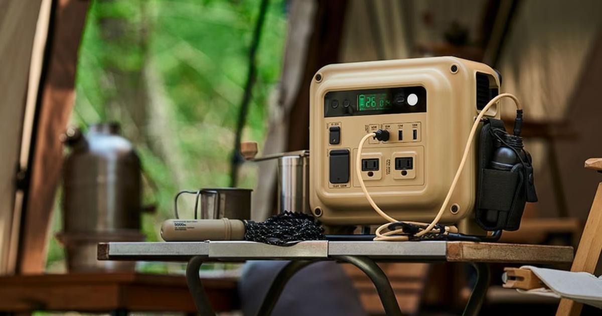 エレコムから「キャンパーのためのポータブル電源」が登場！ ソロ
