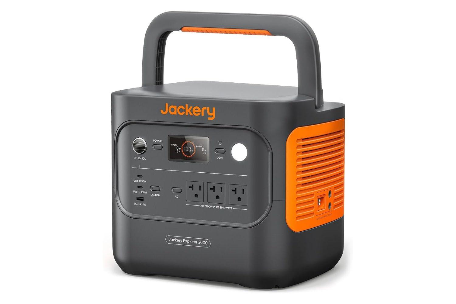 新品Jackery ポータブル電源 403wh 200w 2,200Wh容量の最軽量＆最小。災害時にも安心「Jackeryポータブル