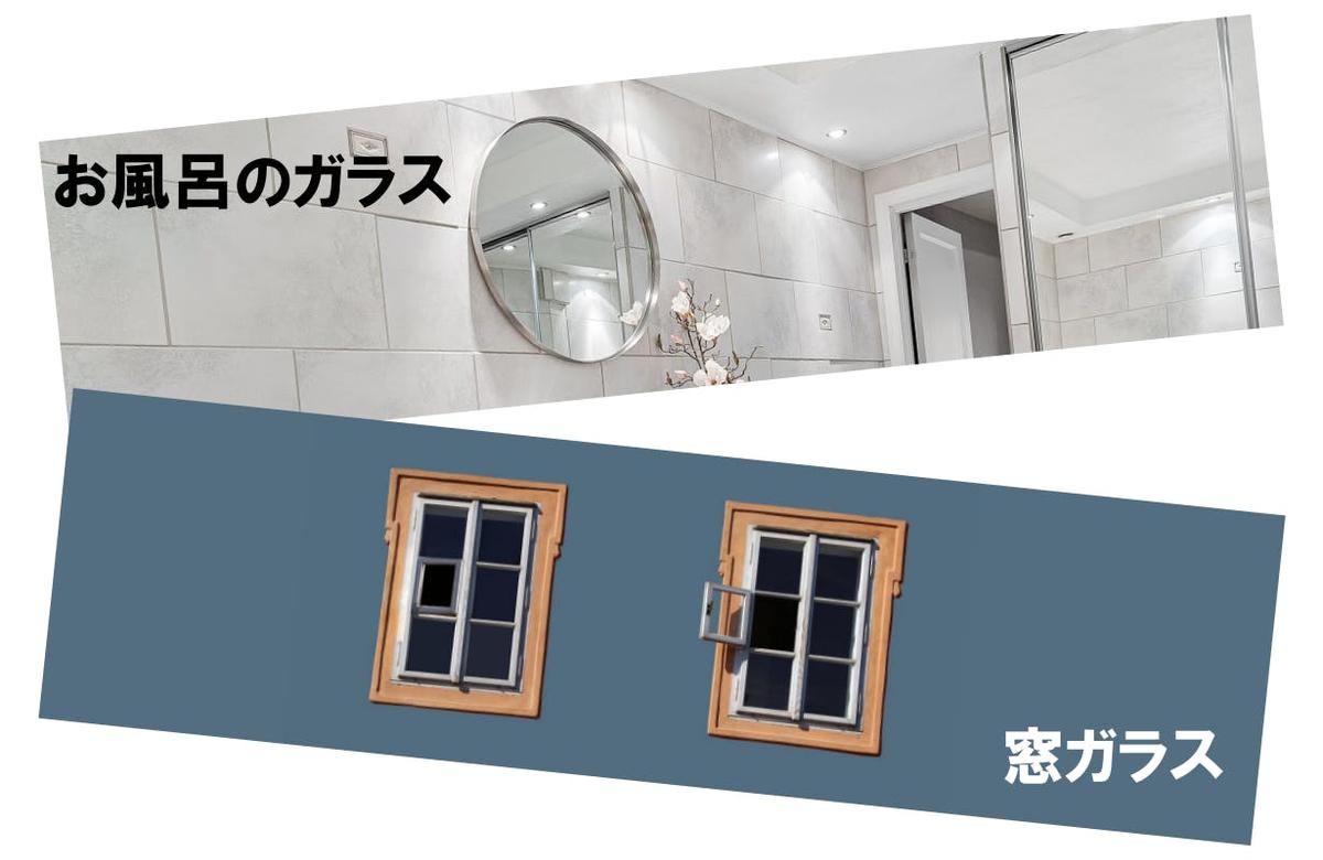 自宅の窓やお風呂にも使用可能