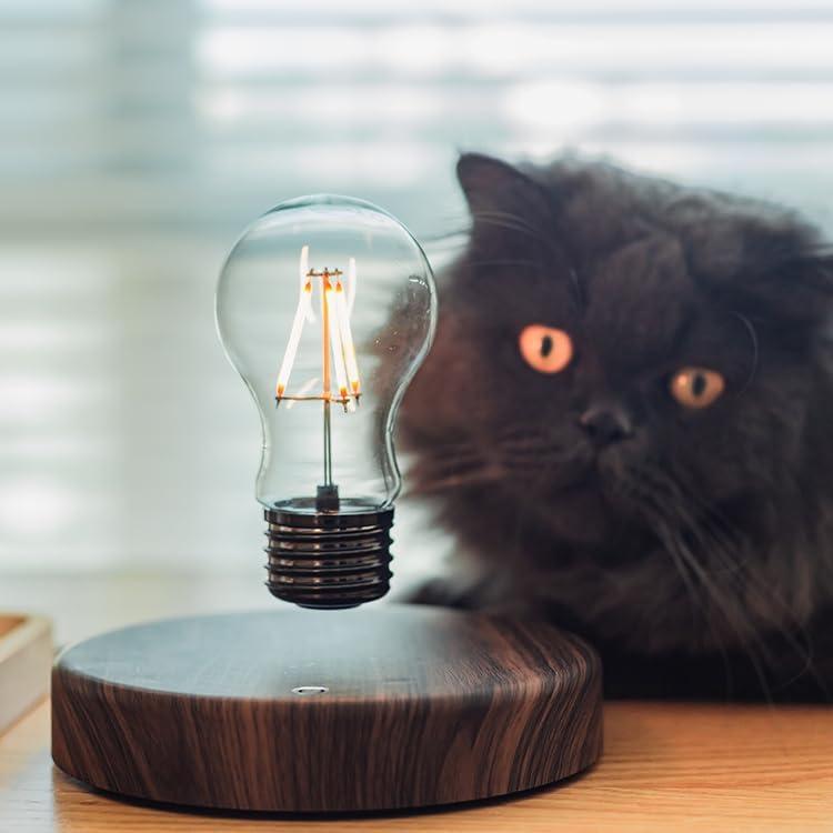 電球が浮く！つい欲しくなってしまう非日常的なインテリア体験