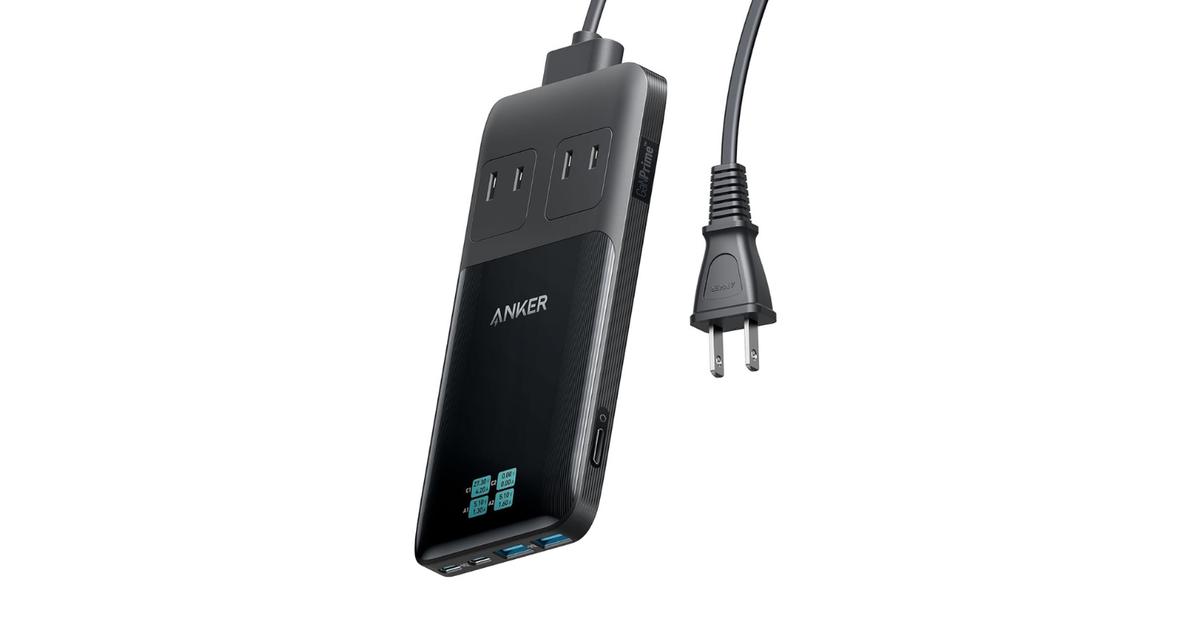 最大6台を一気に急速充電。140W高出力×超コンパクトでデスクを