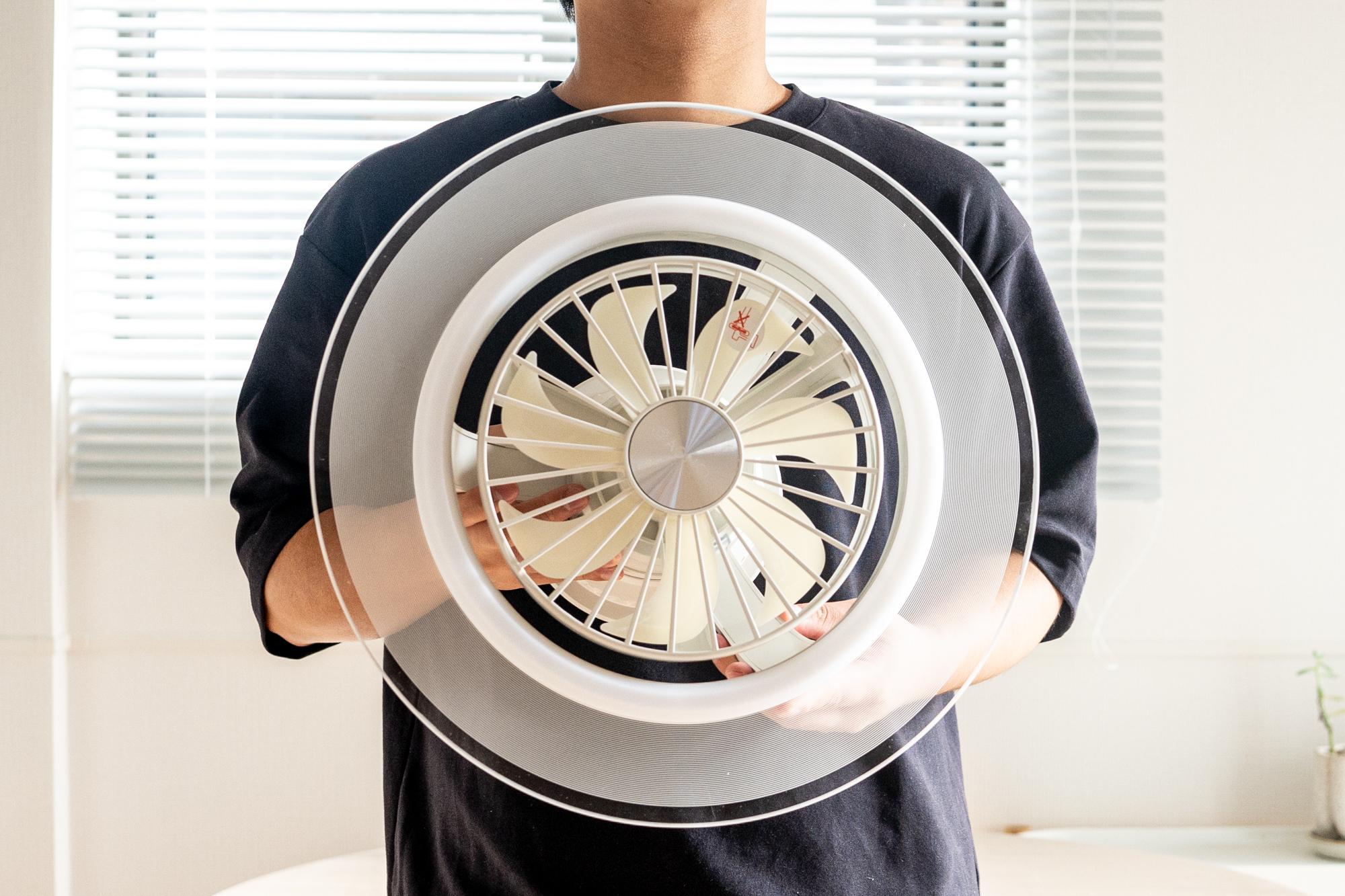 エアコン代も節約＆床の荷物も増えなくて助かる！ サーキュレーター