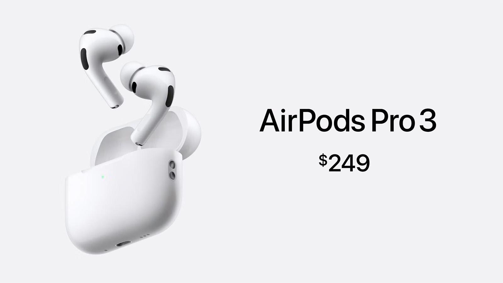 イヤホン AirPods Pro 3 AirPods Pro 3 - Apple（日本）