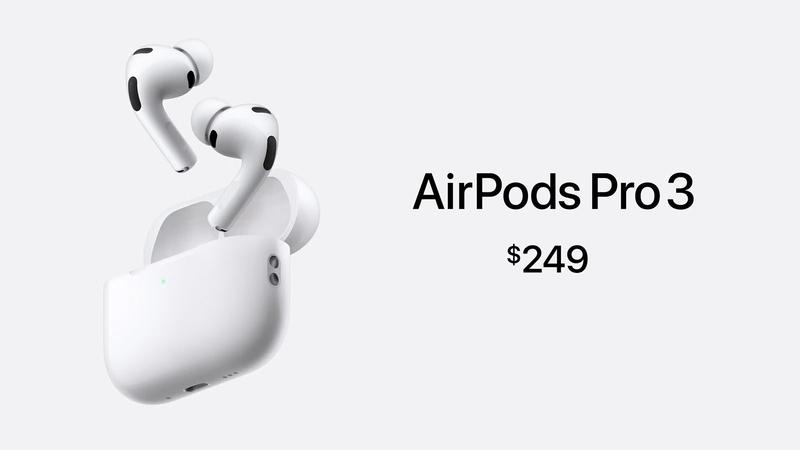 アップル3年ぶりの完全新型ワイヤレスイヤホン「AirPods Pro 3」を注目 