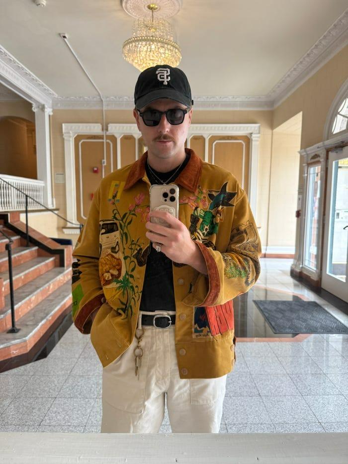 価格交渉お受け致します♪さん用　モノグラム柄使いジャケット　ブラックレーベル 価格交渉お受け致します♪さん用 モノグラム柄使いジャケット