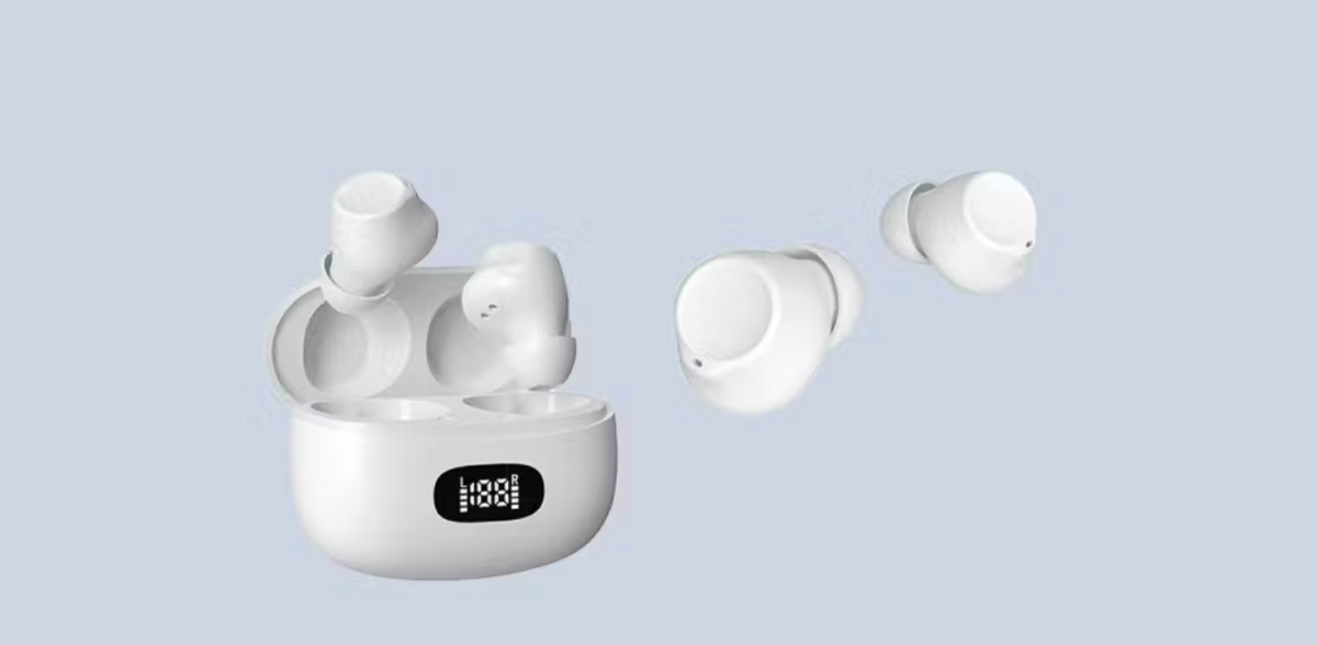 補聴器っぽさゼロ」な見た目。AIで雑音を抑えて声を聞きやすくする