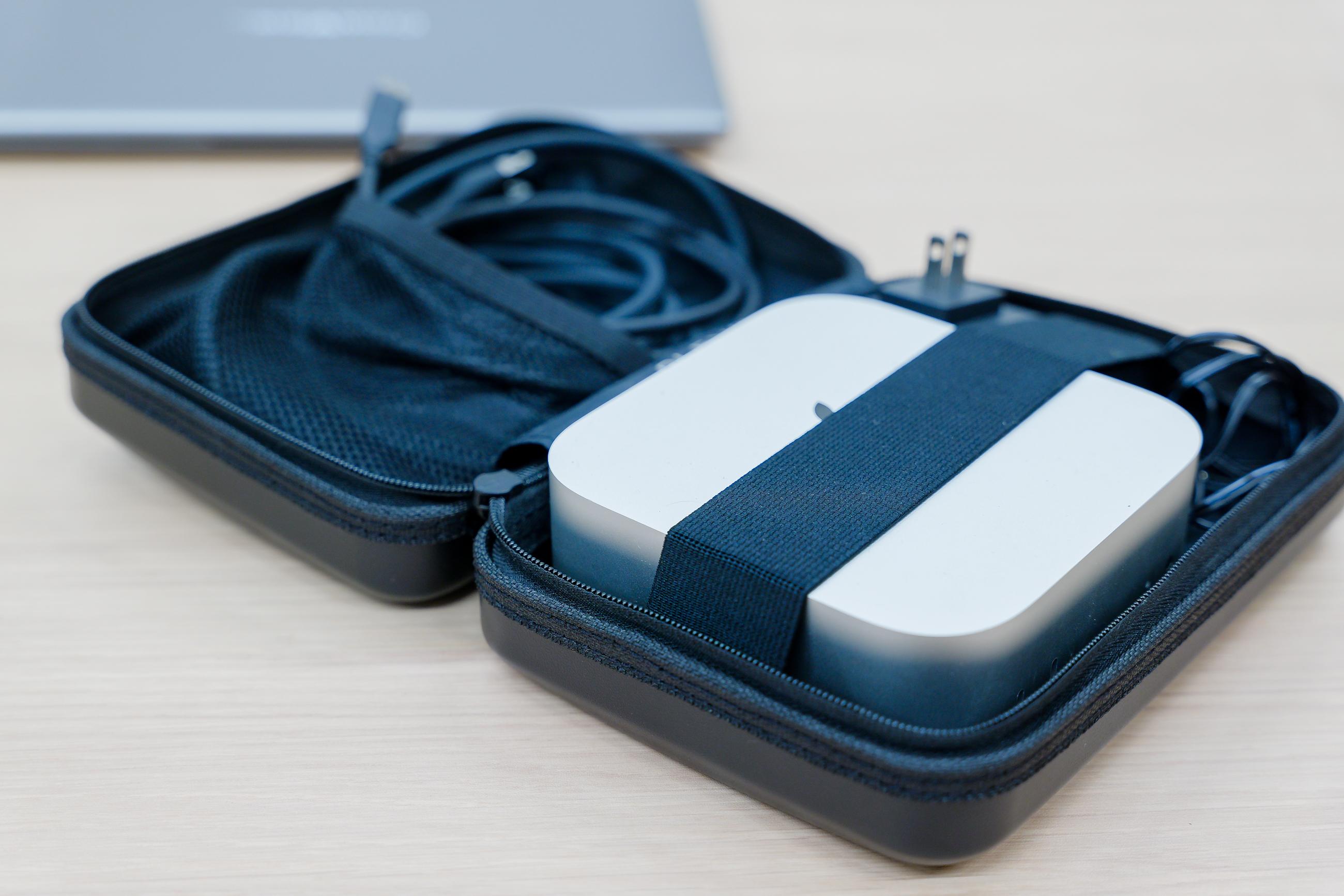 Mac Miniが外で使いやすくなった！ キーボード付きモバイルモニターは