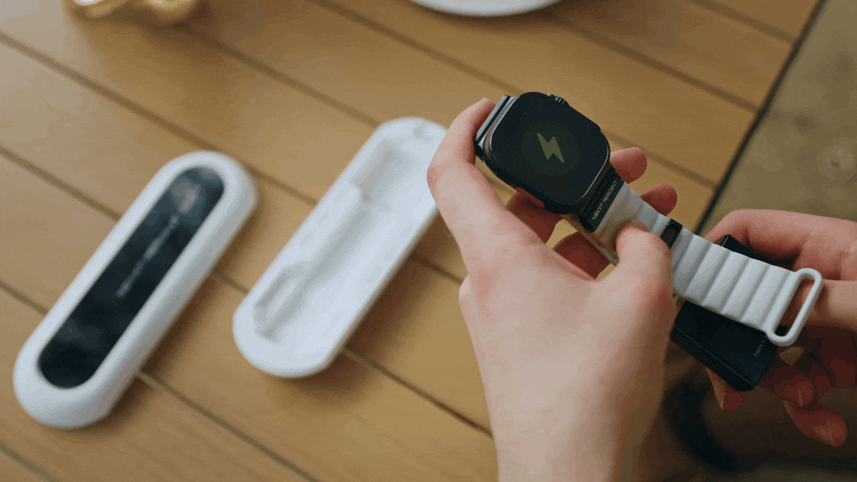 Apple Watchをバンドで直接充電する時代へ。充電をストレスフリーに 