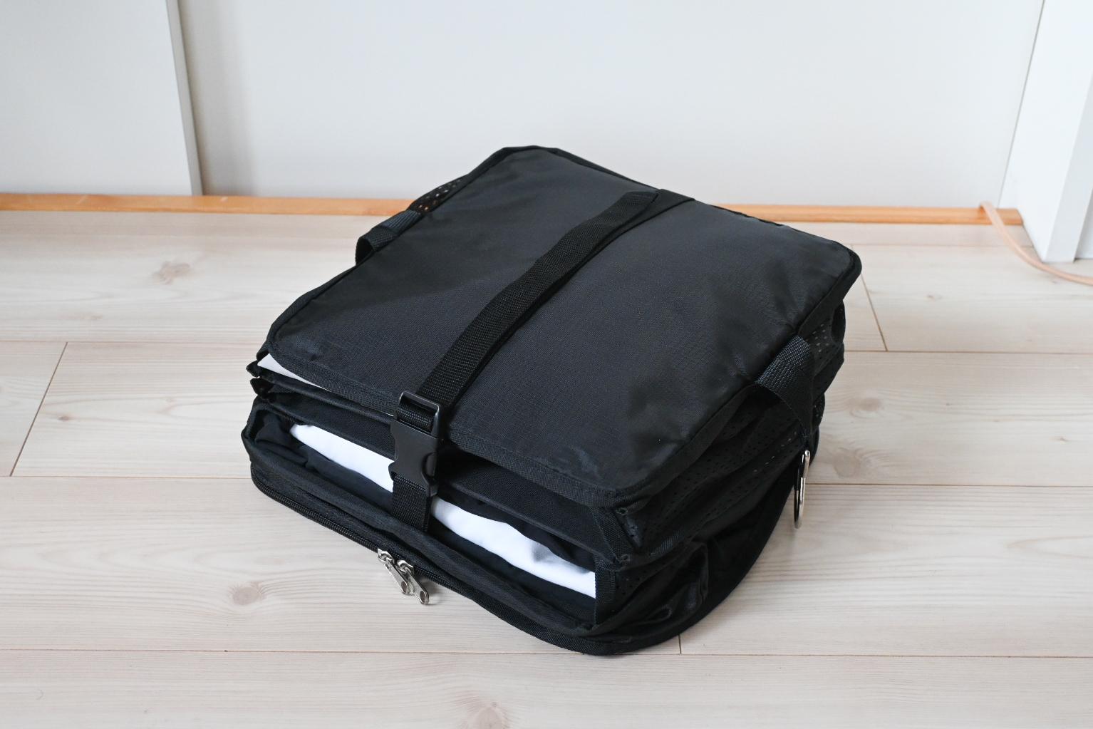 クローゼットをそのまま持ち運べる「TABITORA」で、旅行のパッキングが