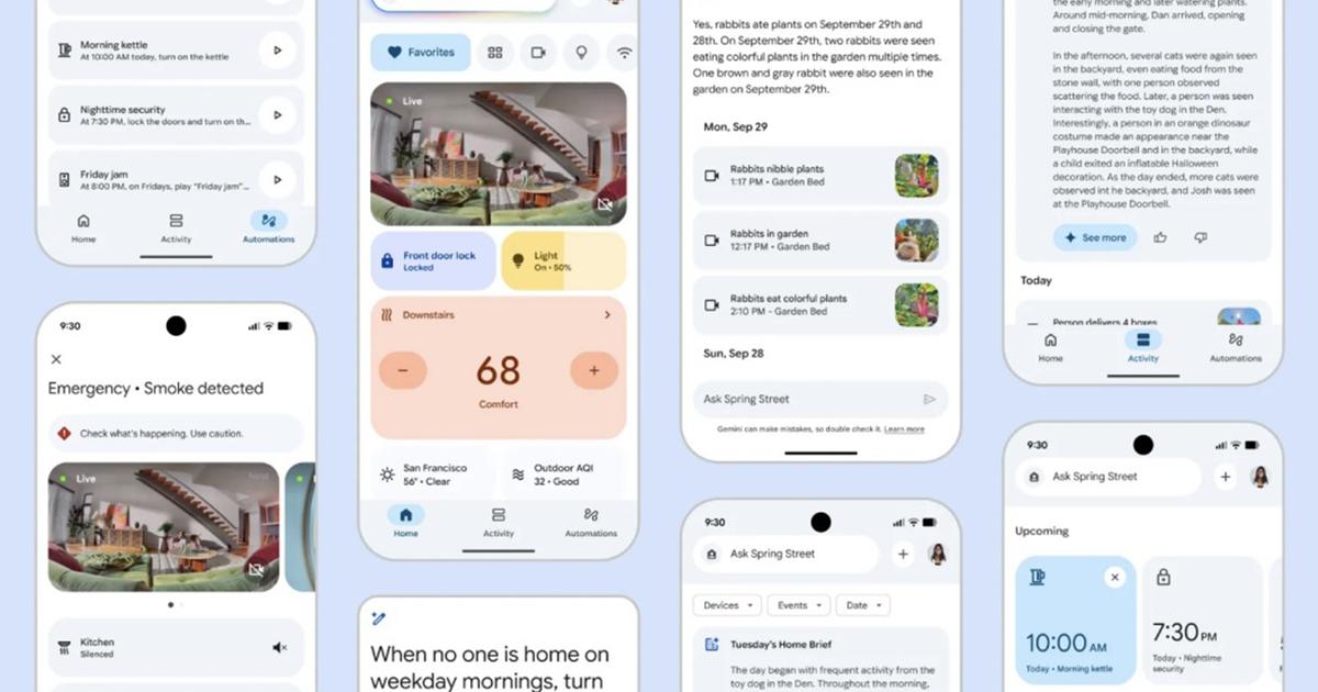 GoogleのAI「Gemini」が我が家にやって来る。スマートホーム体験が激変 