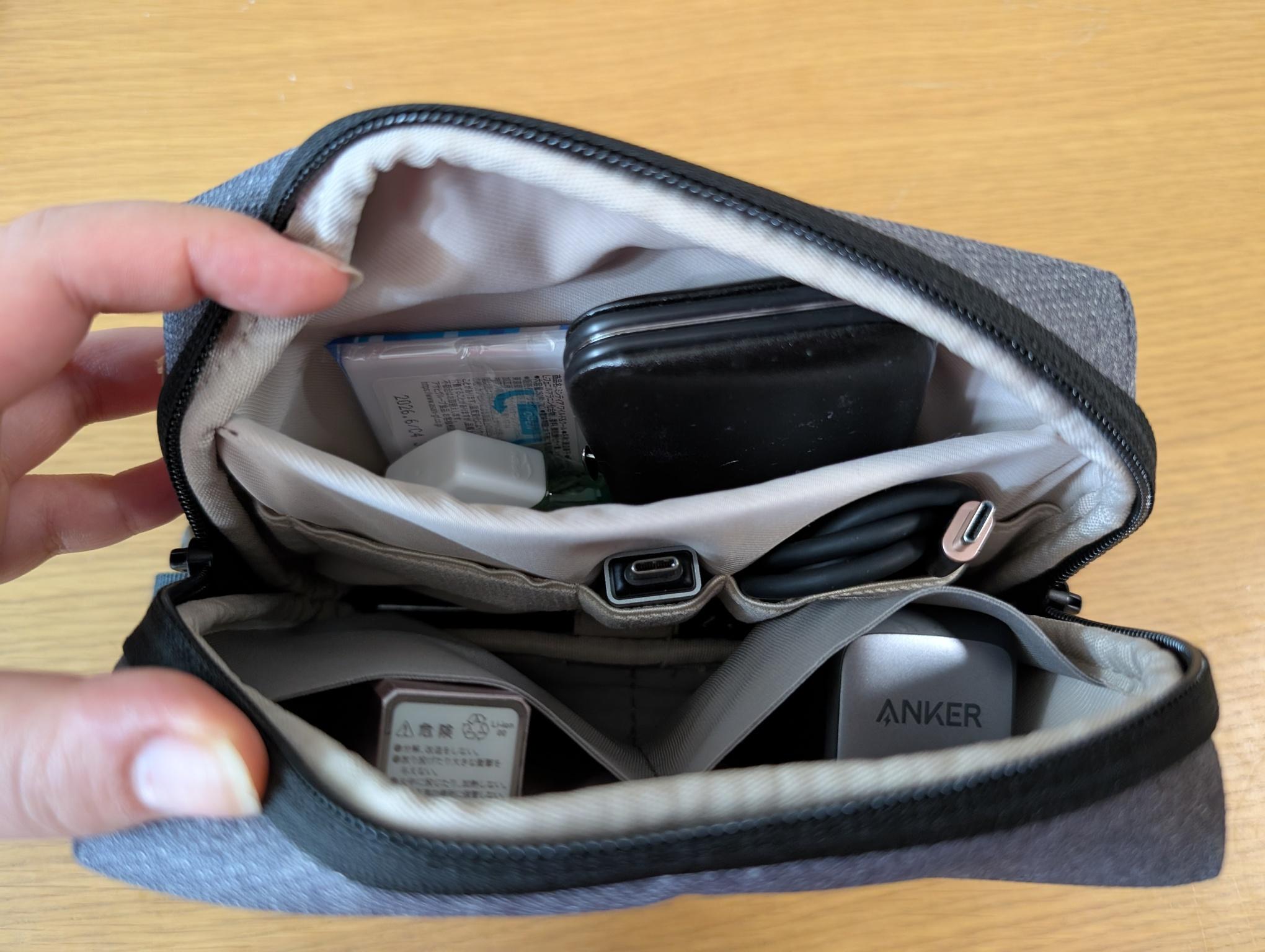 その他家電 THE POWER PACKER 多機能ポーチ「THE POWER PACKER」でガジェットの持ち運びを快適にし