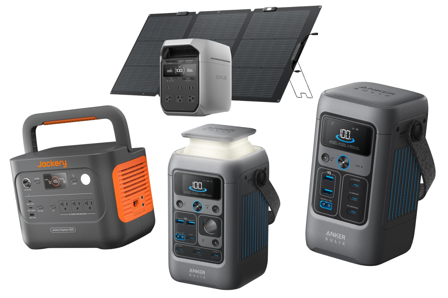 ポータブル電源 KOORUI大容量 ポータブルバッテリー 瞬間最大1600W